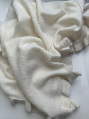 Cashmere Ruffle Blanket