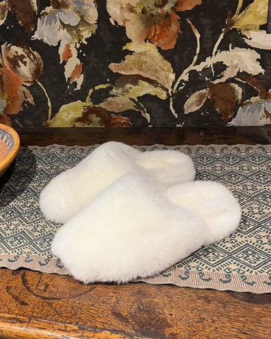 The Little Finery Superior Sheepskin Slippers